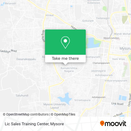 Lic Sales Training Center map