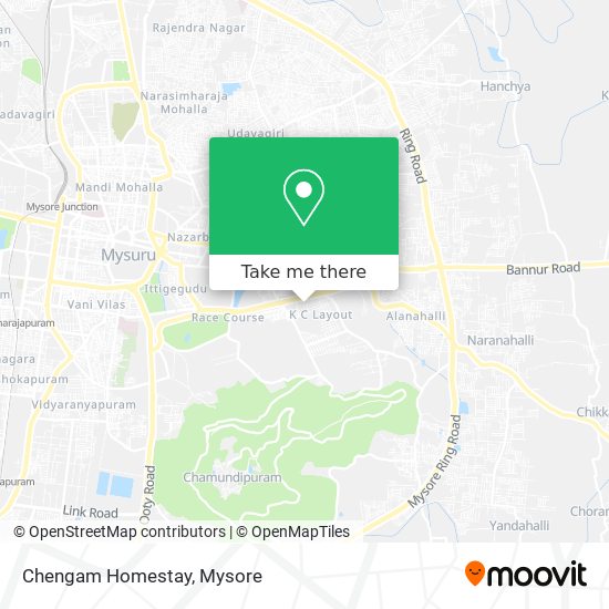 Chengam Homestay map