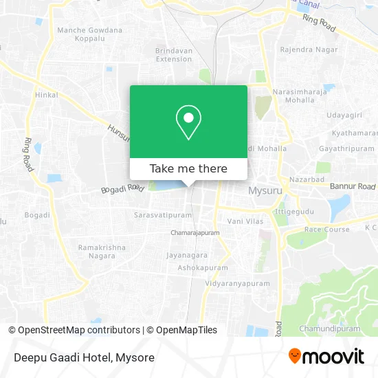 Deepu Gaadi Hotel map