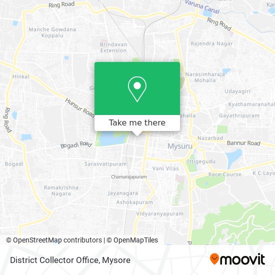 District Collector Office map