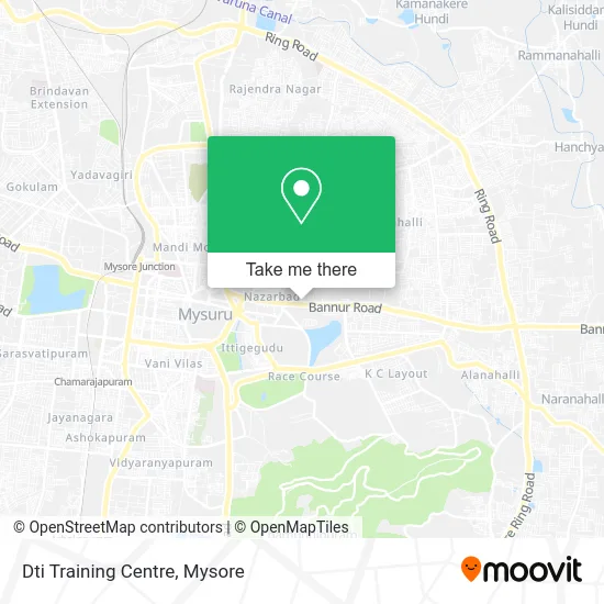 Dti Training Centre map