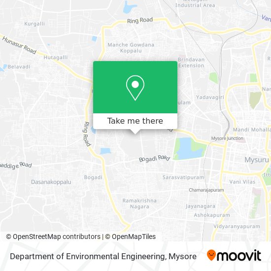Department of Environmental Engineering map