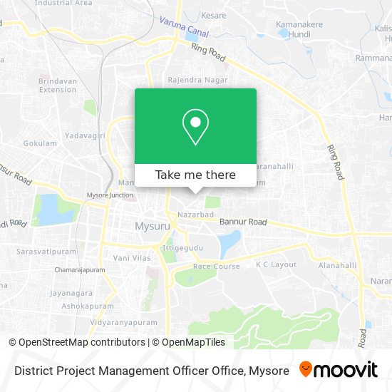 District Project Management Officer Office map