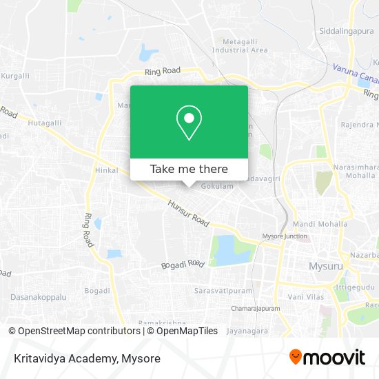 Kritavidya Academy map