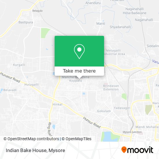 Indian Bake House map