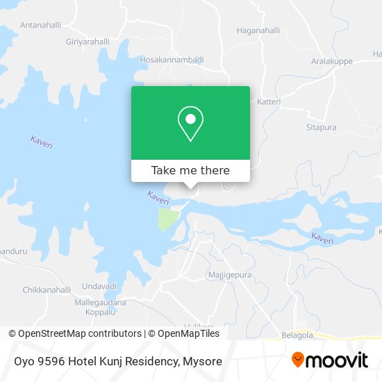 Oyo 9596 Hotel Kunj Residency map