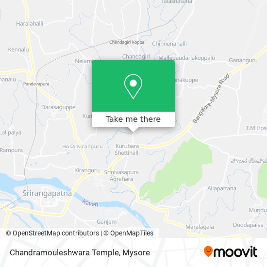 Chandramouleshwara Temple map