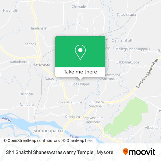 Shri Shakthi Shaneswaraswamy Temple. map