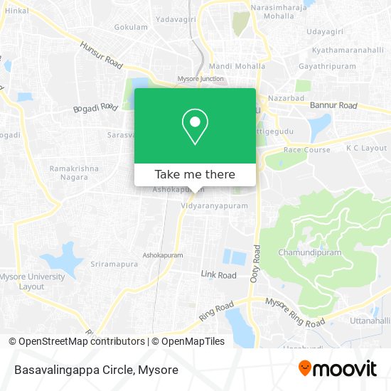 Basavalingappa Circle map