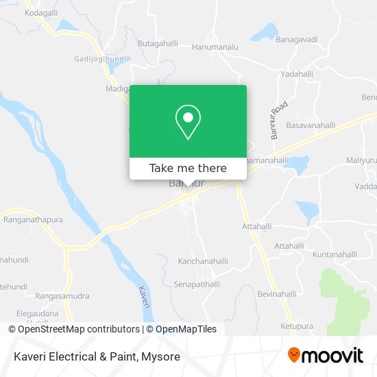 Kaveri Electrical & Paint map