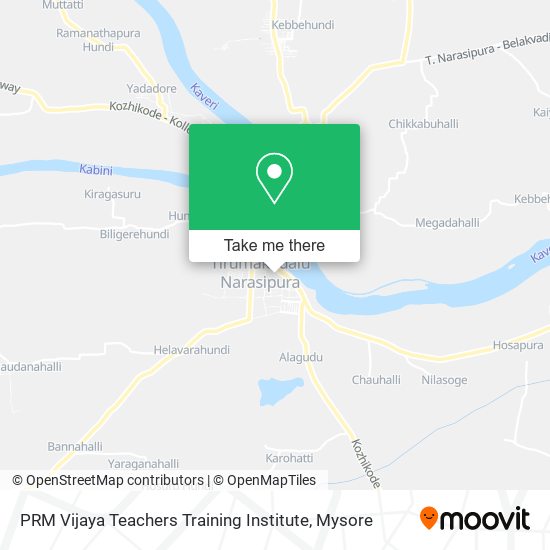 PRM Vijaya Teachers Training Institute map