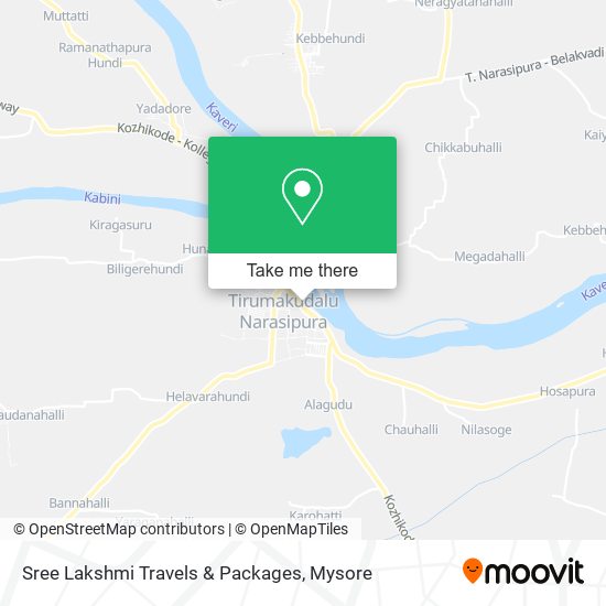 Sree Lakshmi Travels & Packages map