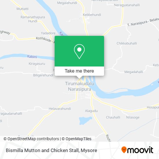 Bismilla Mutton and Chicken Stall map