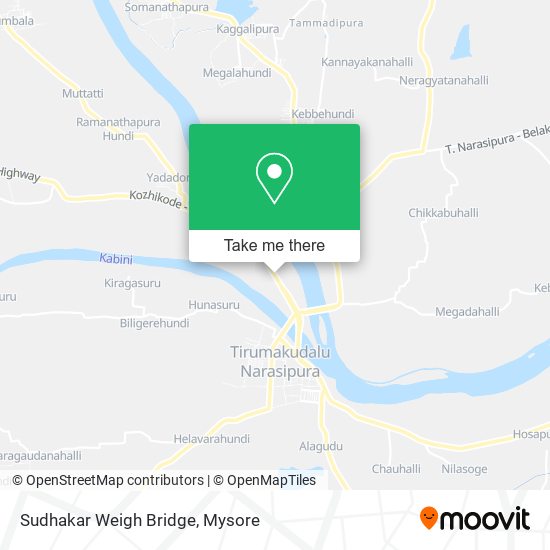 Sudhakar Weigh Bridge map