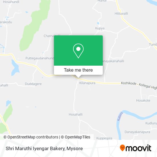 Shri Maruthi Iyengar Bakery map