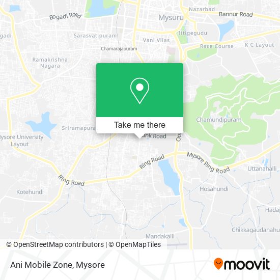 Ani Mobile Zone map