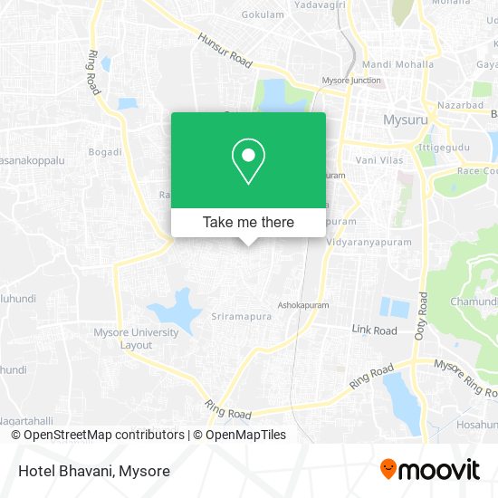 Hotel Bhavani map