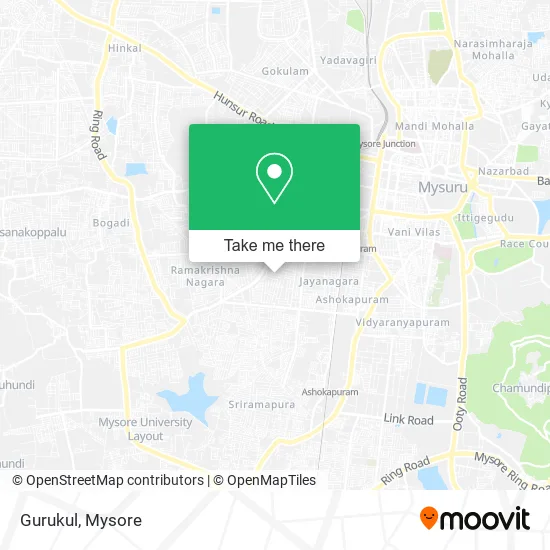 Gurukul map