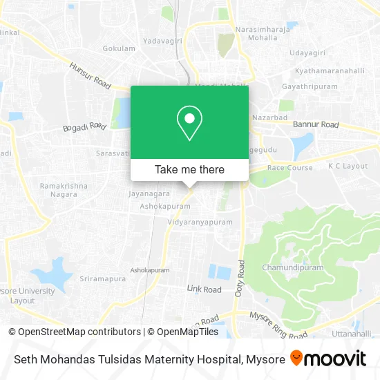 Seth Mohandas Tulsidas Maternity Hospital map