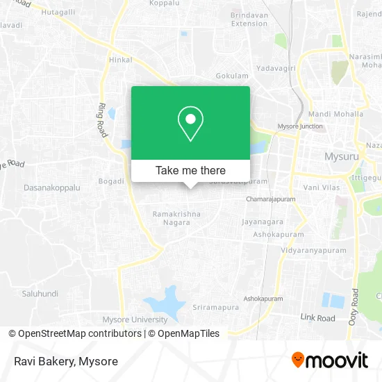 Ravi Bakery map