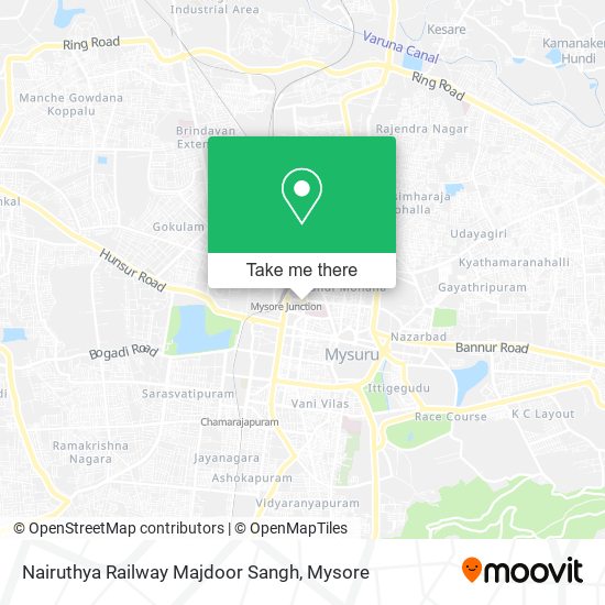 Nairuthya Railway Majdoor Sangh map