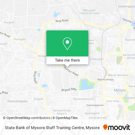 State Bank of Mysore Staff Training Centre map