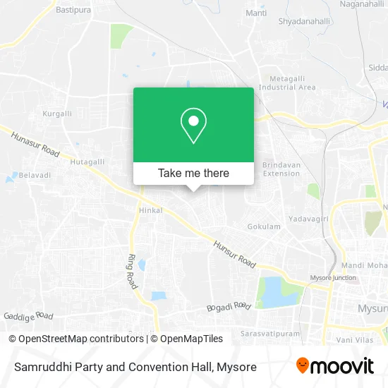 Samruddhi Party and Convention Hall map