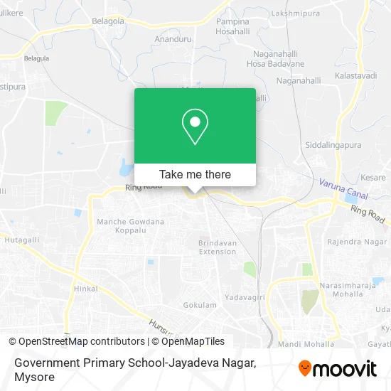 Government Primary School-Jayadeva Nagar map