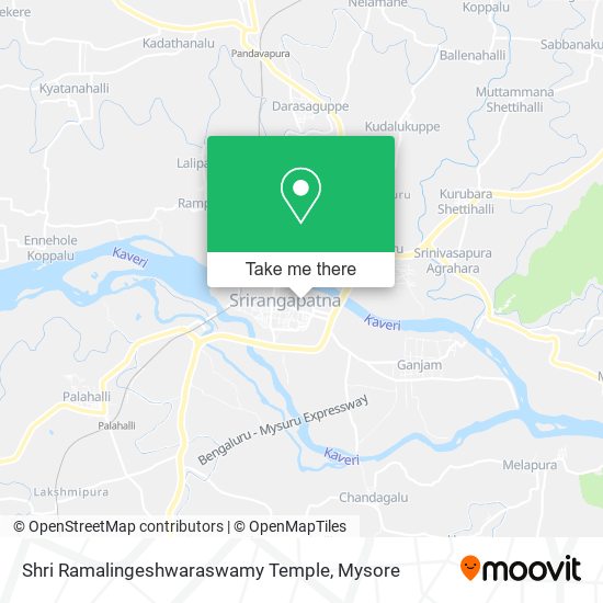 Shri Ramalingeshwaraswamy Temple map