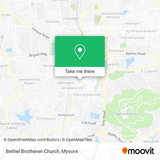 Bethel Brotheren Church map