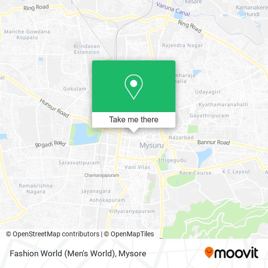 Fashion World (Men's World) map