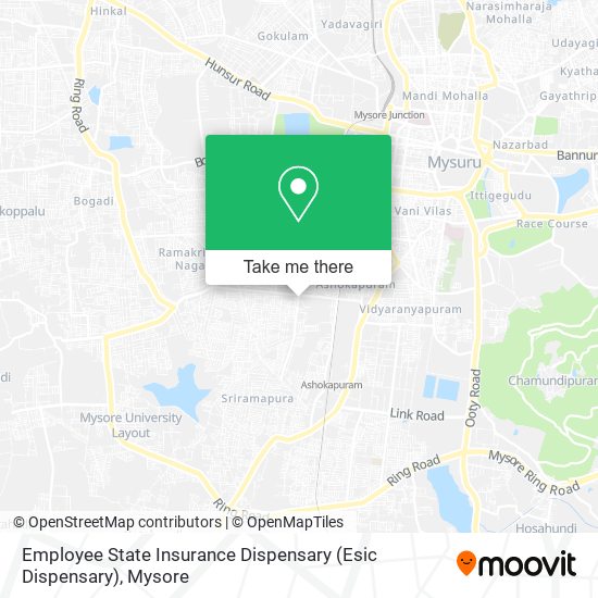 Employee State Insurance Dispensary (Esic Dispensary) map