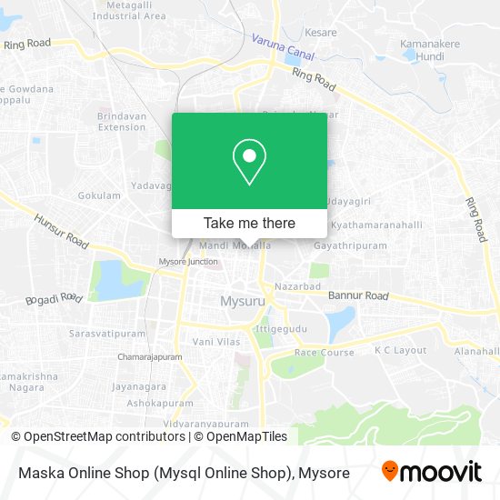 Maska Online Shop (Mysql Online Shop) map