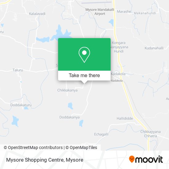 Mysore Shopping Centre map