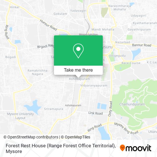 Forest Rest House (Range Forest Office Territorial) map