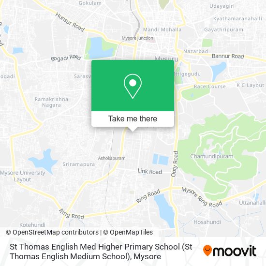 St Thomas English Med Higher Primary School (St Thomas English Medium School) map