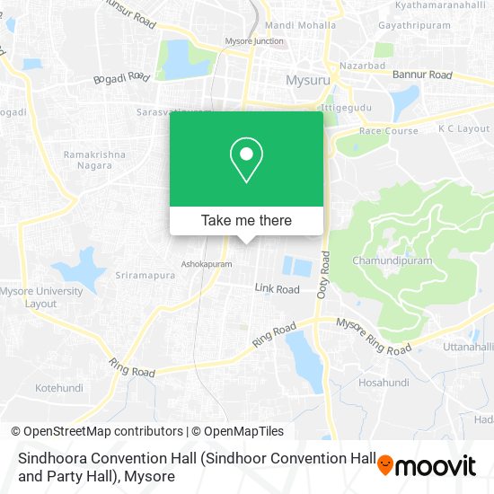 Sindhoora Convention Hall (Sindhoor Convention Hall and Party Hall) map