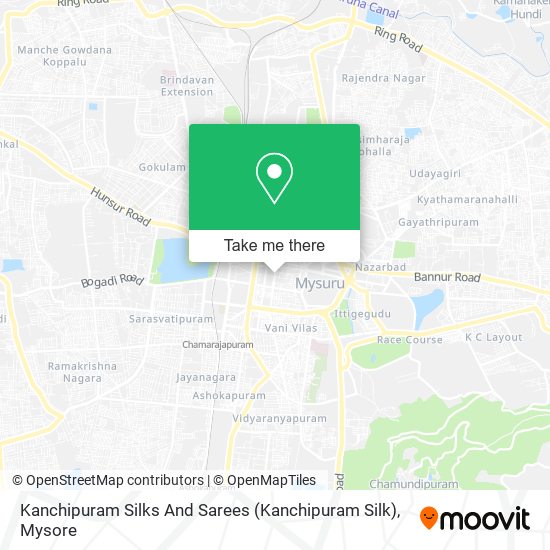 Kanchipuram Silks And Sarees map