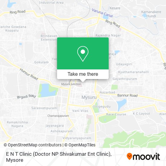 E N T Clinic (Doctor NP Shivakumar Ent Clinic) map