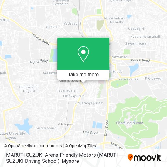 MARUTI SUZUKI Arena-Friendly Motors (MARUTI SUZUKI Driving School) map