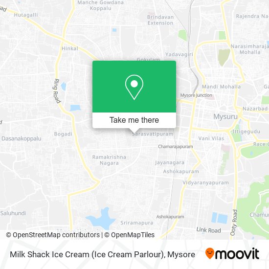 Milk Shack Ice Cream (Ice Cream Parlour) map