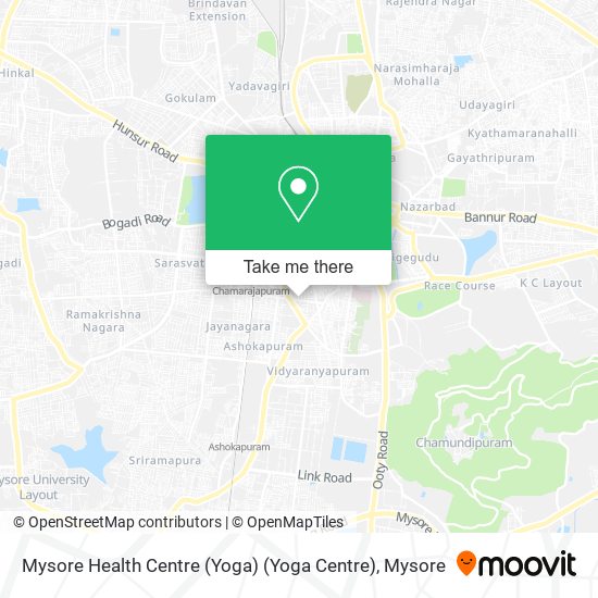 Mysore Health Centre (Yoga) (Yoga Centre) map