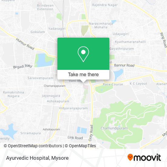 Ayurvedic Hospital map