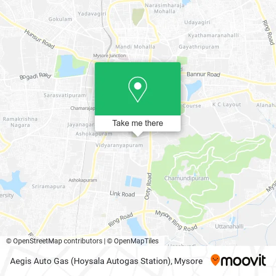 Aegis Auto Gas (Hoysala Autogas Station) map