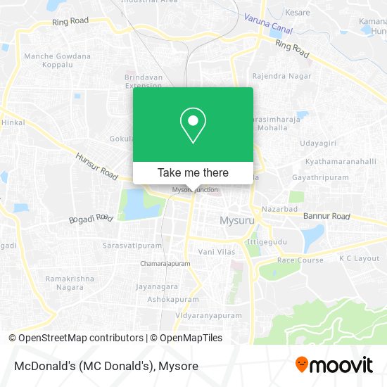 McDonald's (MC Donald's) map