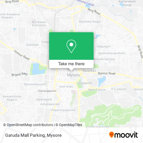 Garuda Mall Parking map