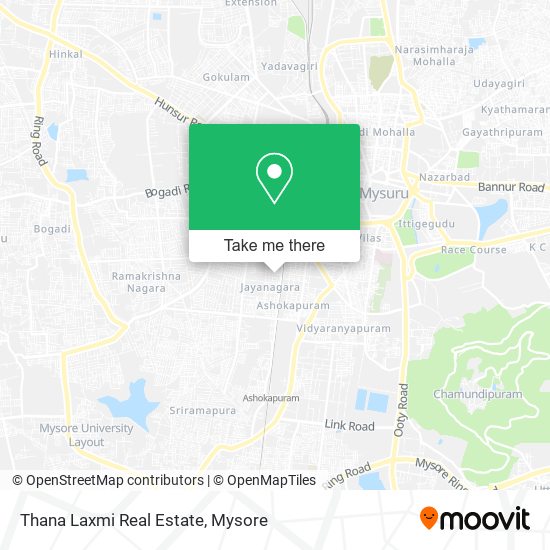 Thana Laxmi Real Estate map