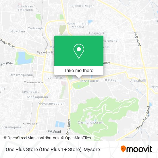 One Plus Store map