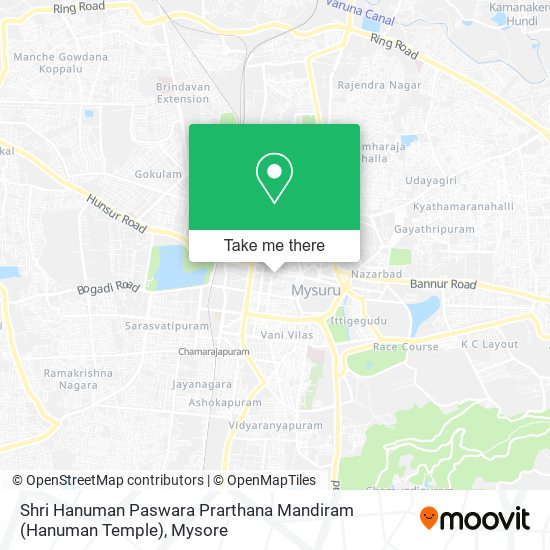 Shri Hanuman Paswara Prarthana Mandiram (Hanuman Temple) map