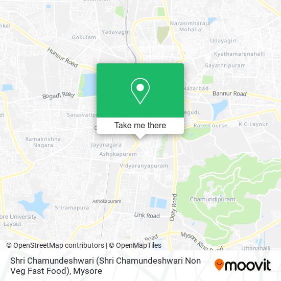 Shri Chamundeshwari (Shri Chamundeshwari Non Veg Fast Food) map